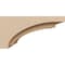 Ekena Millwork 7"W x 14"D x 7"H Wide Rivera Rough Cedar Woodgrain TimberThane Corbel, Primed Tan CORUR07X14X07RIVRCPR - alternate 2